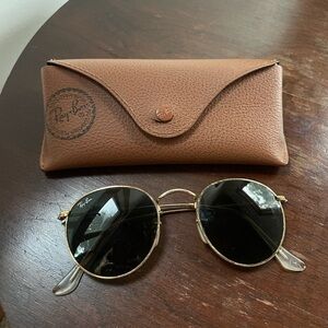 Ray Ban Round Metal Sunglasses
